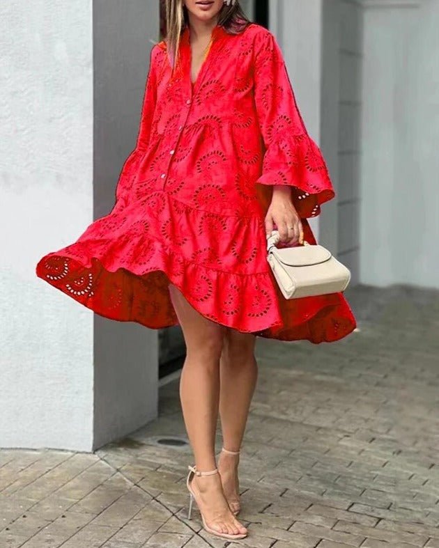 Emily | Eyelet Charm Dress