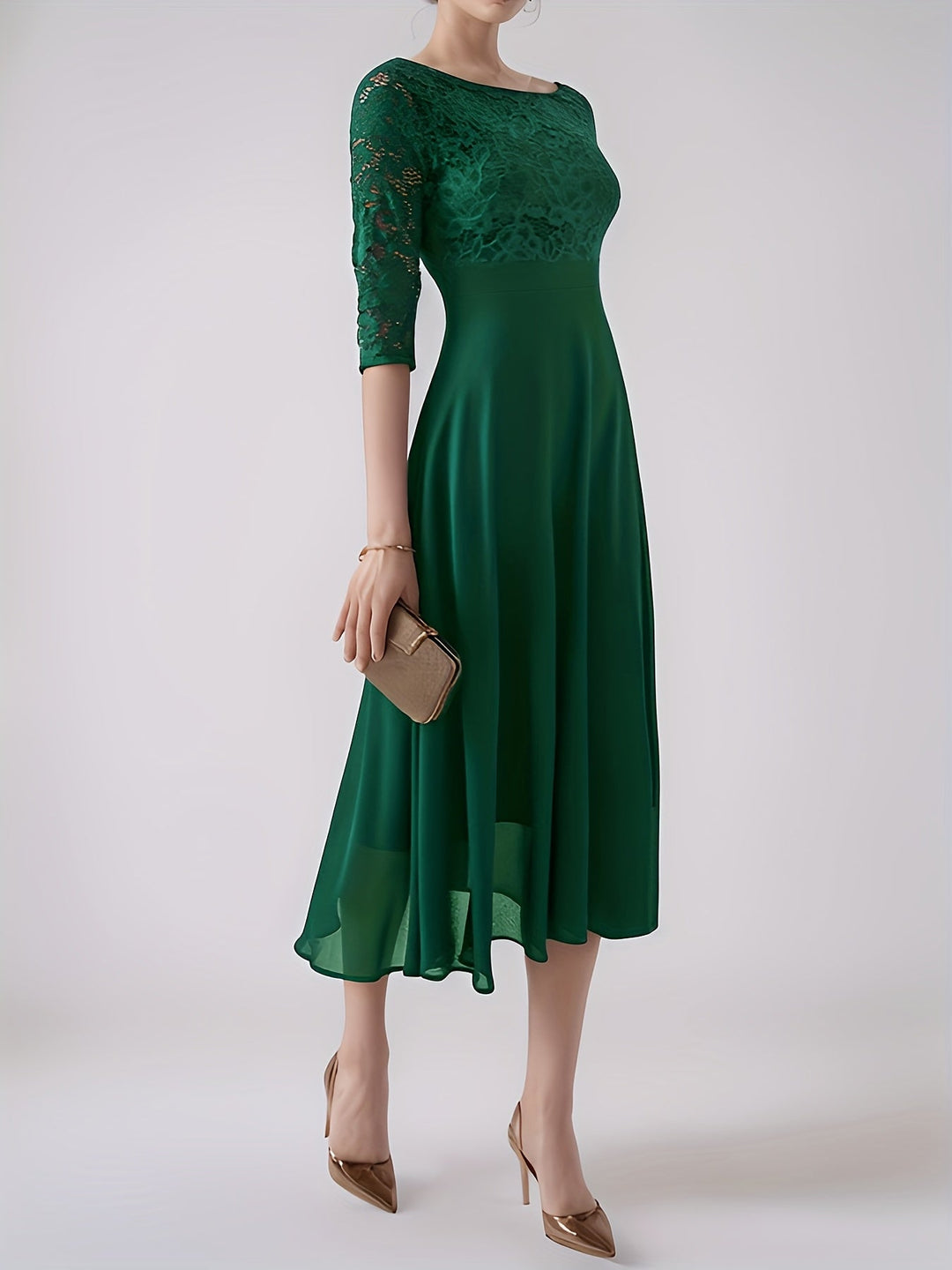 Claara | Elegant Chiffon Evening Gown