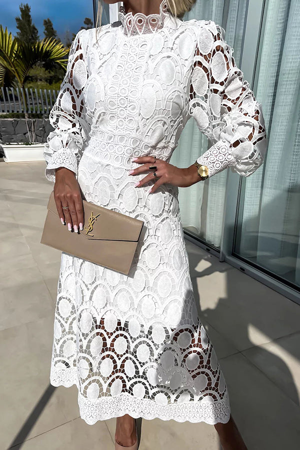 Noor | Lace Elegance Dress