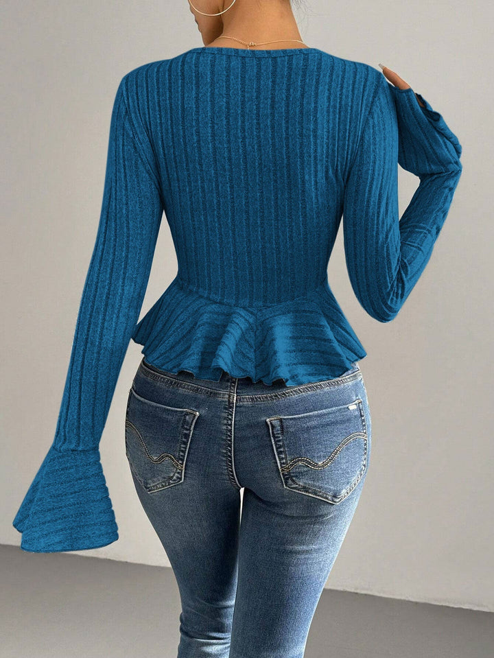 Clover | Elegant Ruffle Top