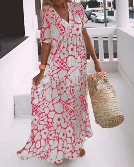 Isabella | Printed Day Charm Dress
