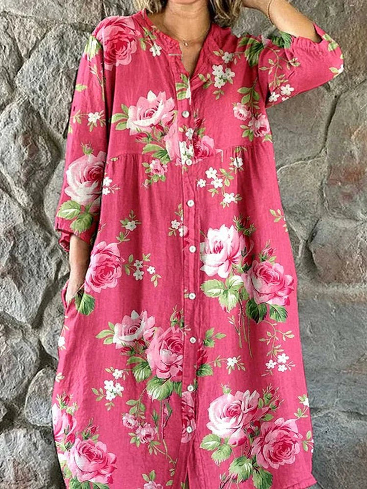 Rivelle | Art Floral Cotton Dress