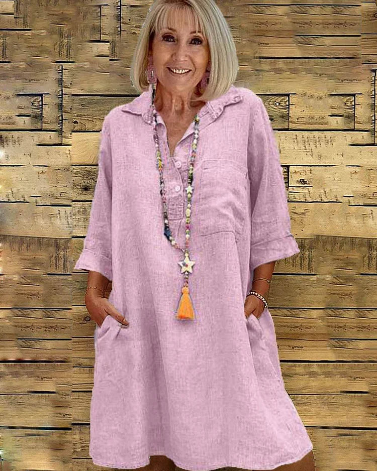 Reya | Effortless Summer Shirt Dress