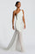 Fable | One-Shoulder Fishtail Gown - Ivory