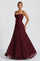 Francis | Floral Maxi Dress - Cherry Lacquer