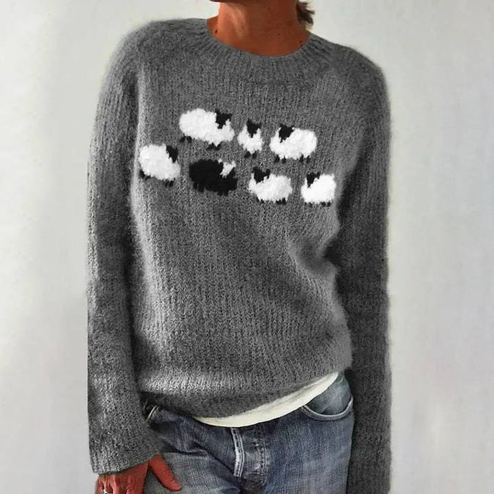 Poppy | Cozy Sheep Sweater