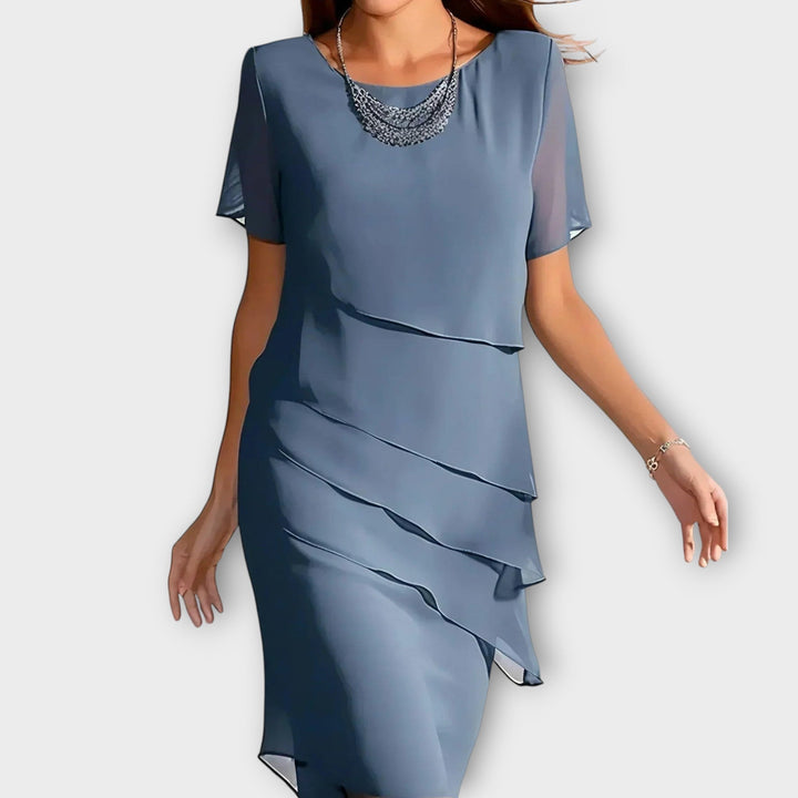 Aurelle | Tiered Elegance Dress