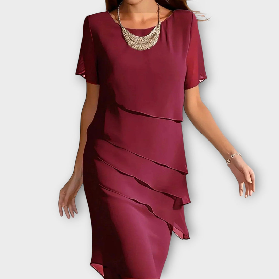 Tessa | Flattering Layered Dress