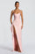 Helen | Satin Maxi Dress - Blush