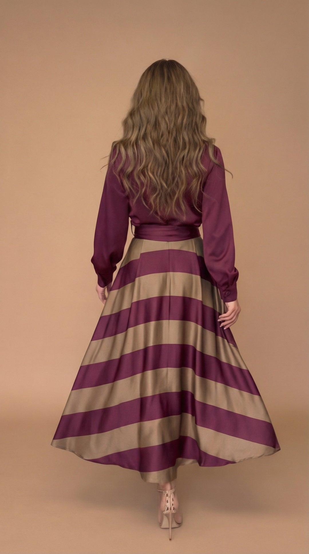 Mila | Striped Lace Dress