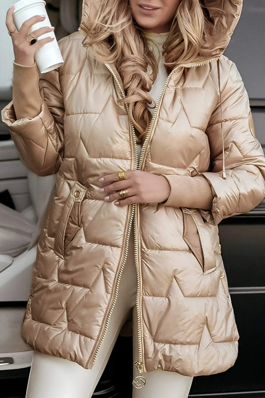 Noelle - Quilted Overcoat