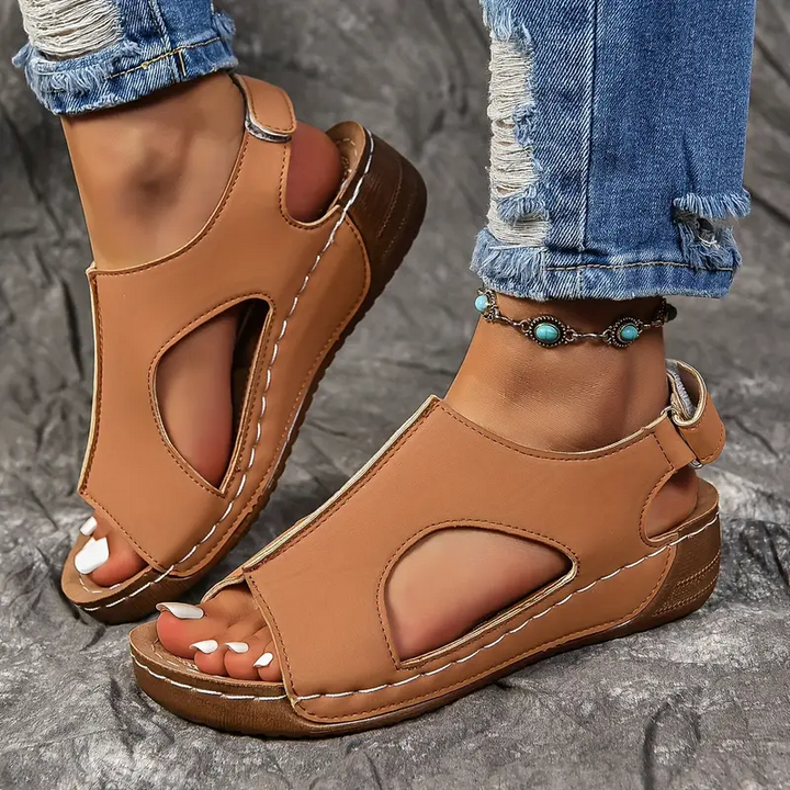 Lola | Orthopaedic Wedge Sandals