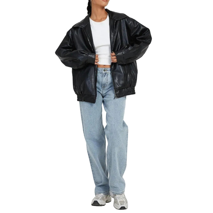 Arlo - Oversized Bomber Jacket