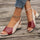 Lucia | Croc-Print Comfort Sandals