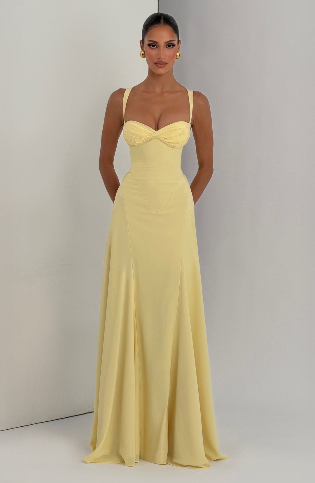 Irie | Lemon Maxi Dress - Butter Yellow