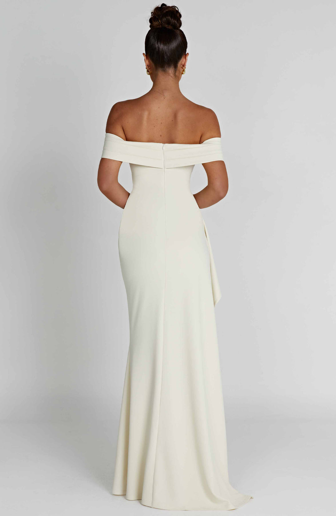 Joyce | Bardot Maxi Dress - Ivory