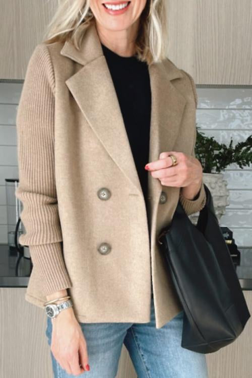 Sorelle | Contrast Sleeve Blazer