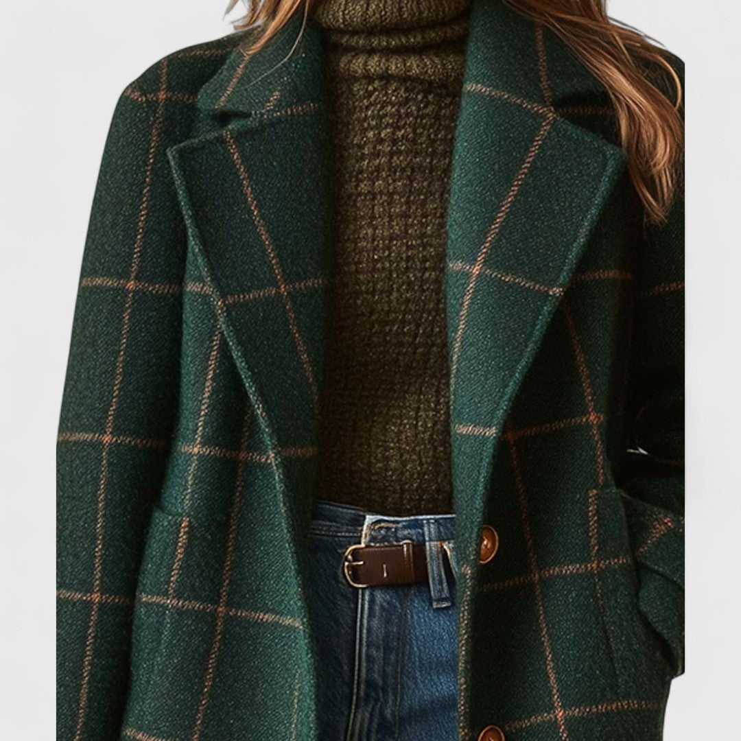 Evelyn - Heritage Check Coat