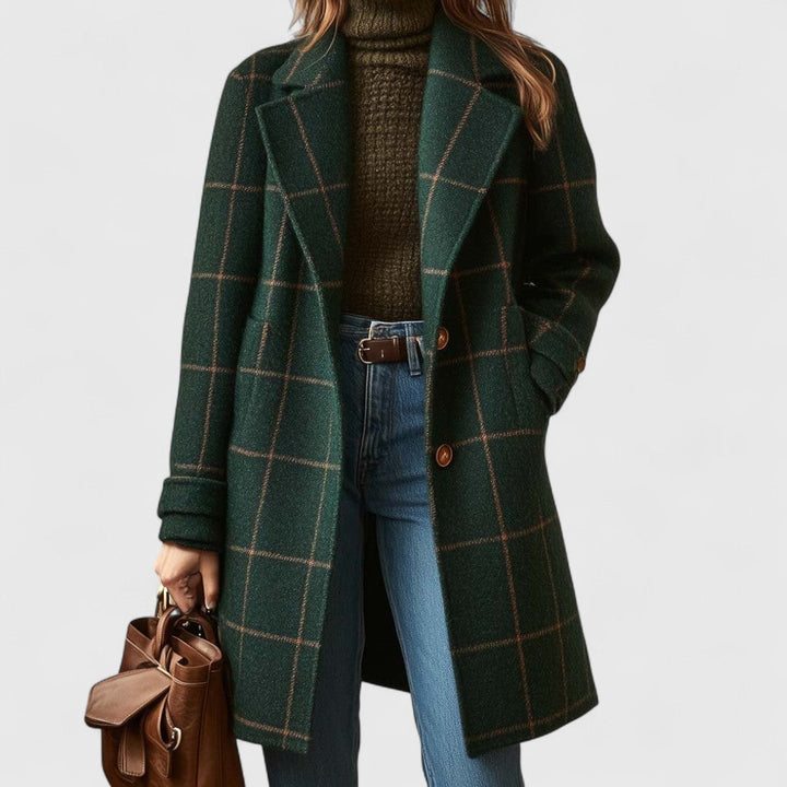 Evelyn - Heritage Check Coat