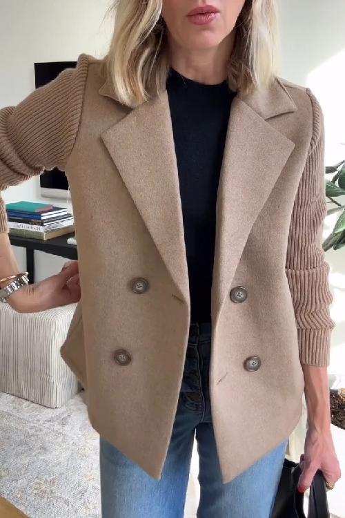 Sorelle | Contrast Sleeve Blazer