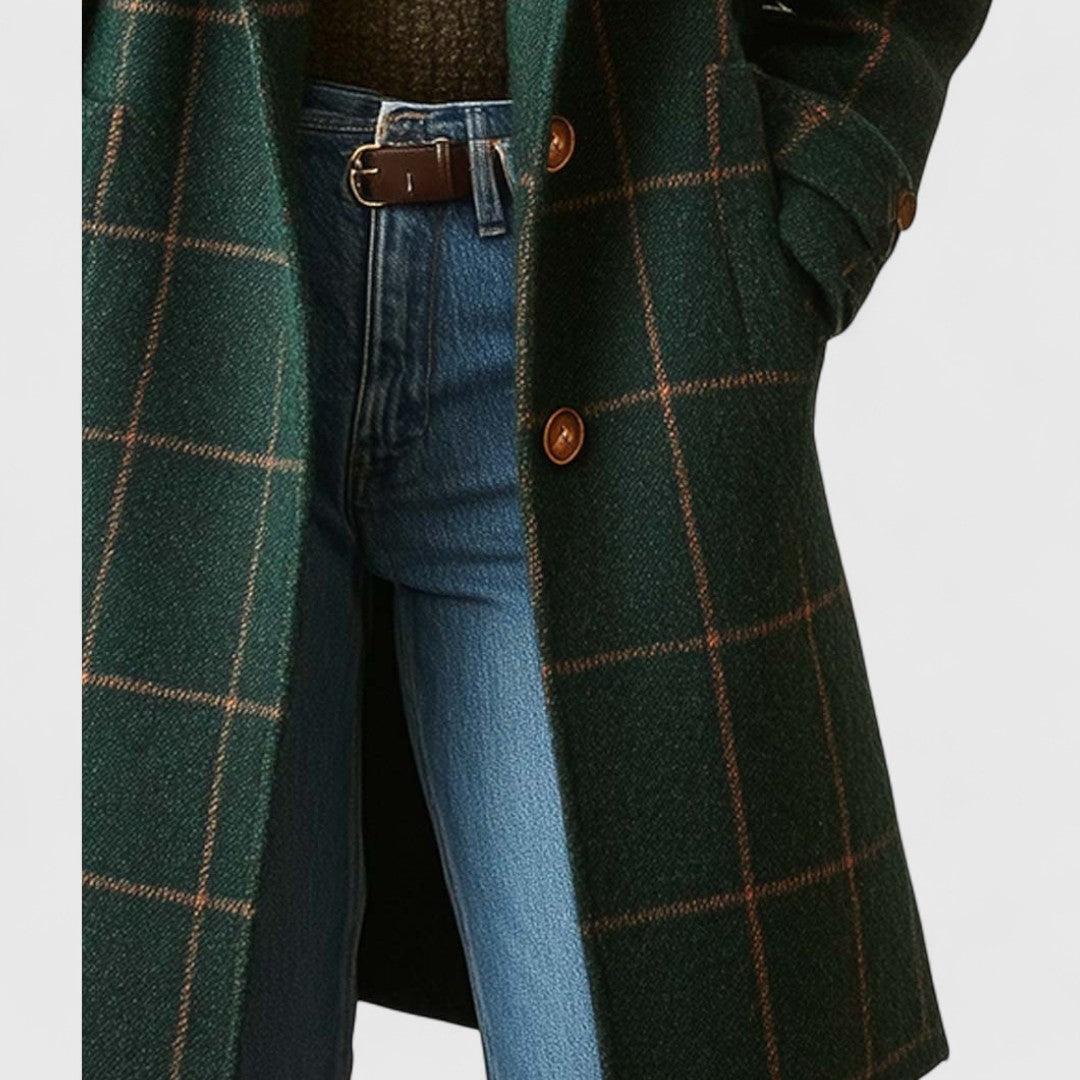 Evelyn - Heritage Check Coat