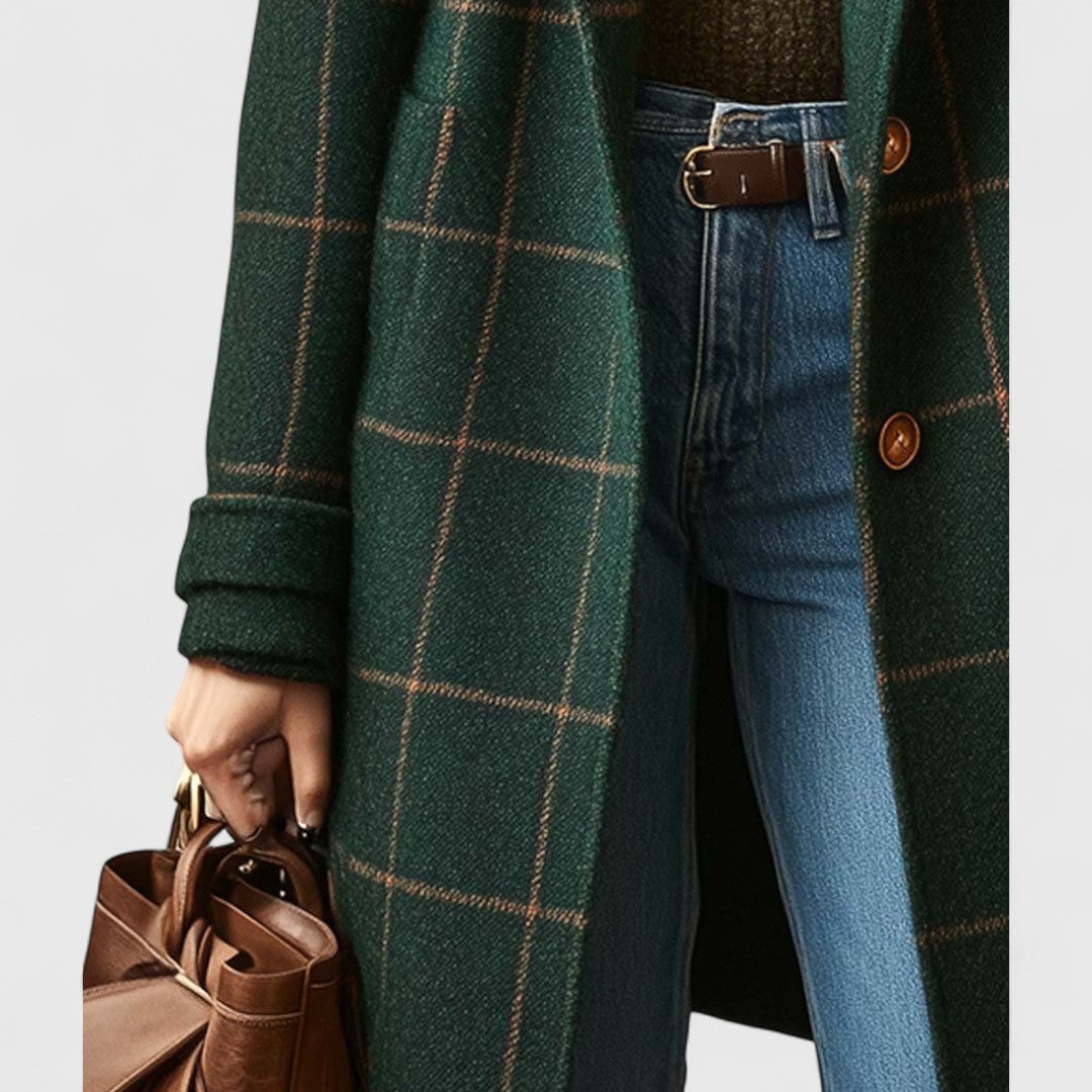 Evelyn - Heritage Check Coat