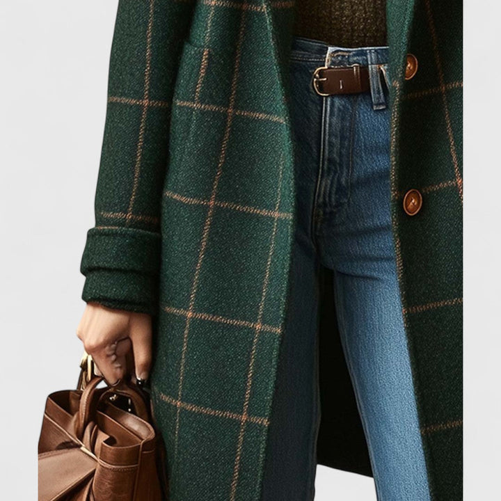 Evelyn - Heritage Check Coat