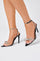 Lucie | Black Sparkle Stiletto Heels