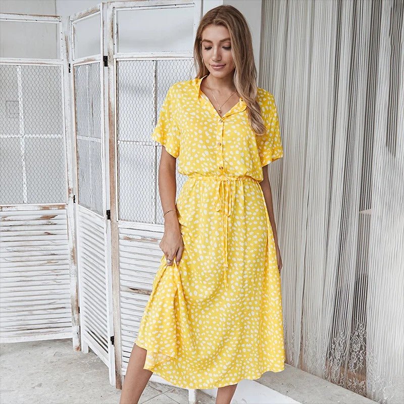 Ellano | Multicolour Summer Midi Dress
