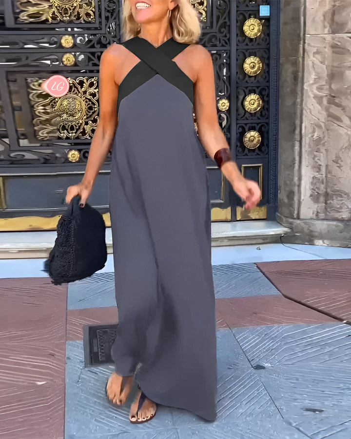 Delphine | Crossed Summer Dress