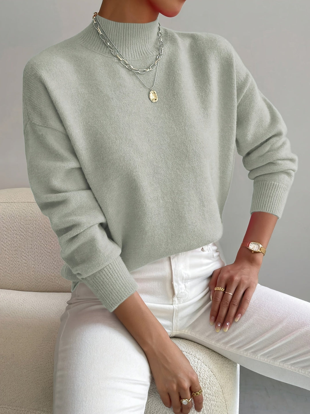 Harper - Soft Roll-Neck Jumper