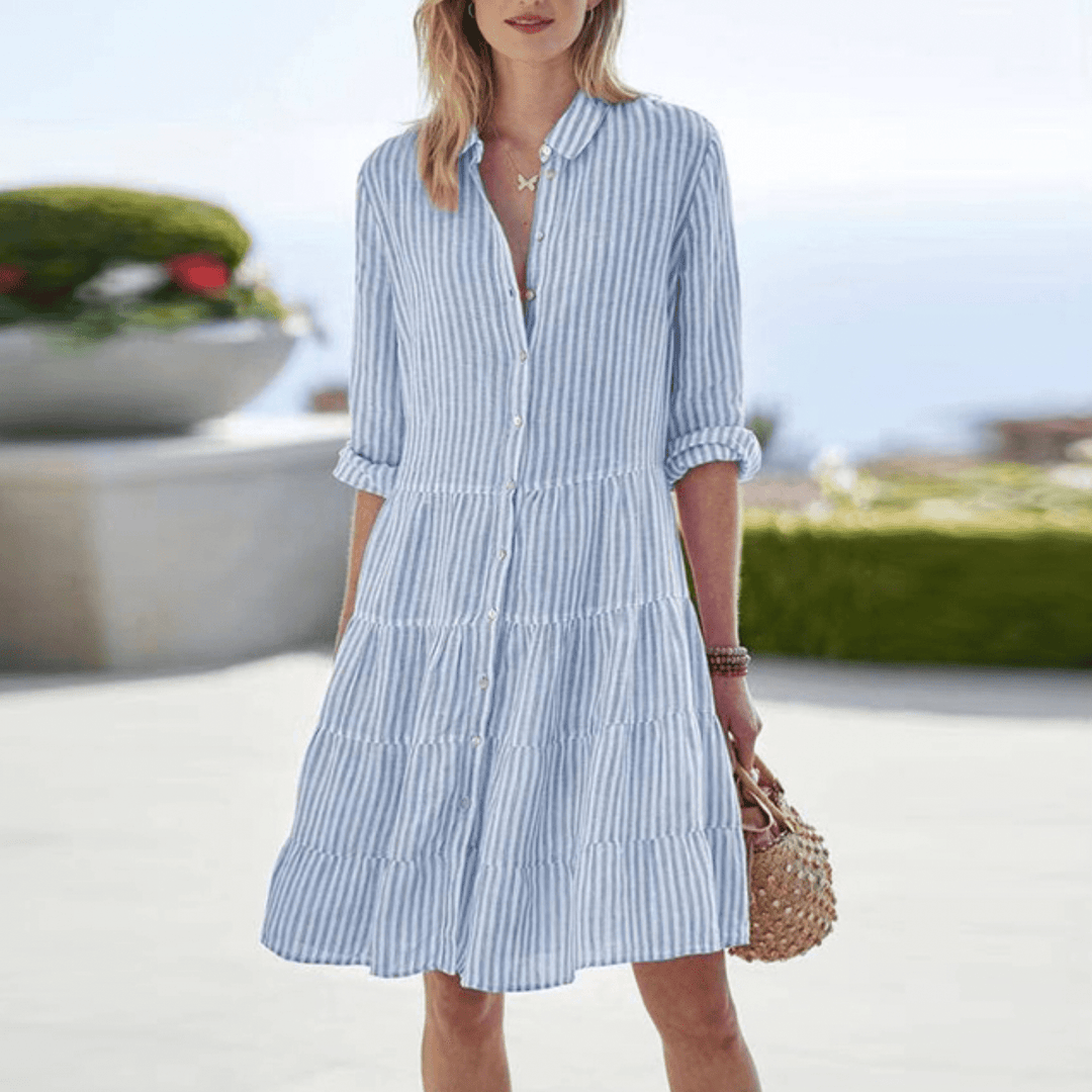 Lolita | Breezy Striped A-Line Dress