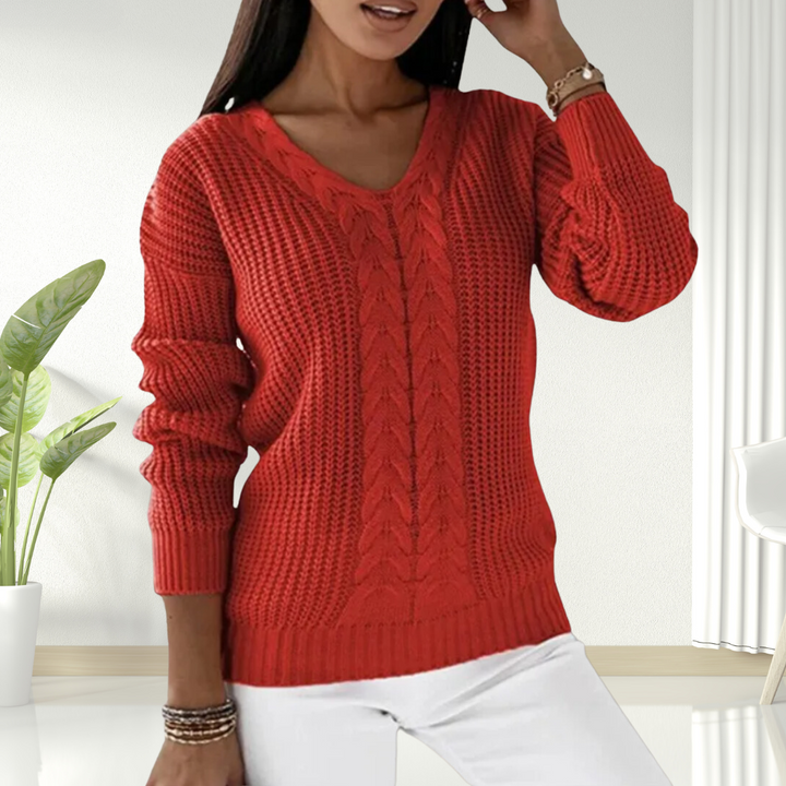 Oriana | Scandinavian Knit Sweater