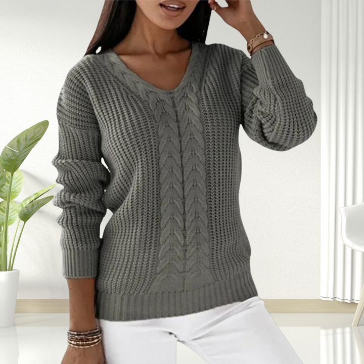 Oriana | Scandinavian Knit Sweater