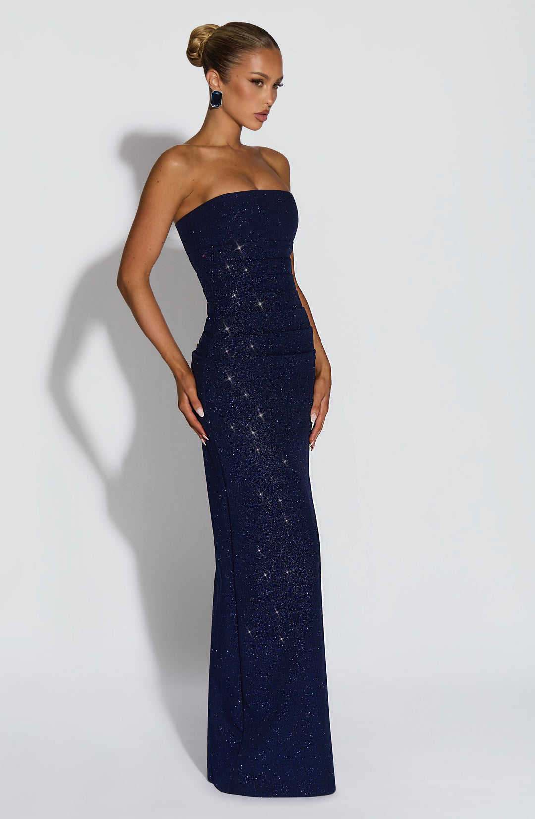 Zantara | Maxi Dress - Navy Sparkle