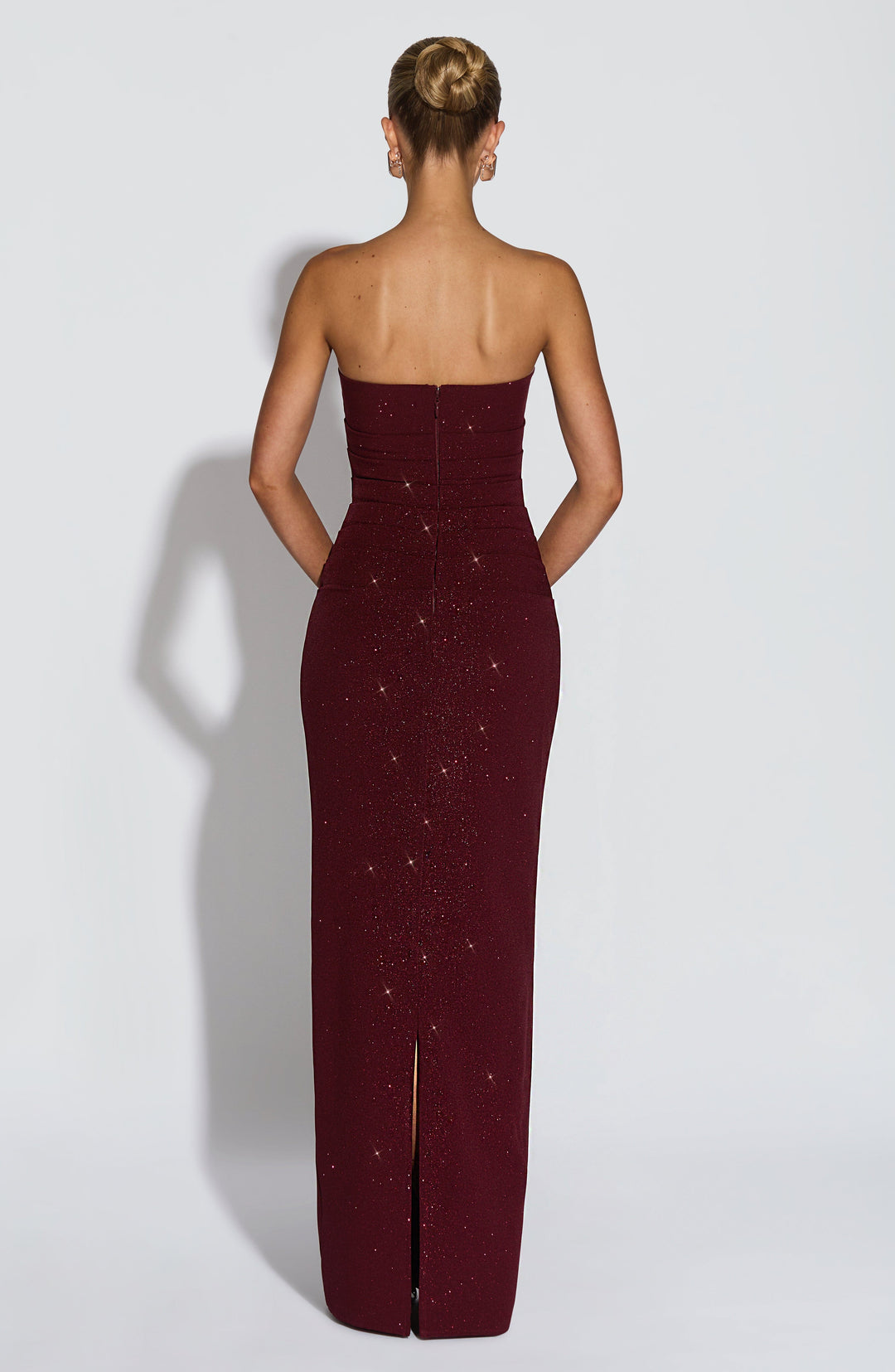 Zantara | Maxi Dress - Wine Sparkle