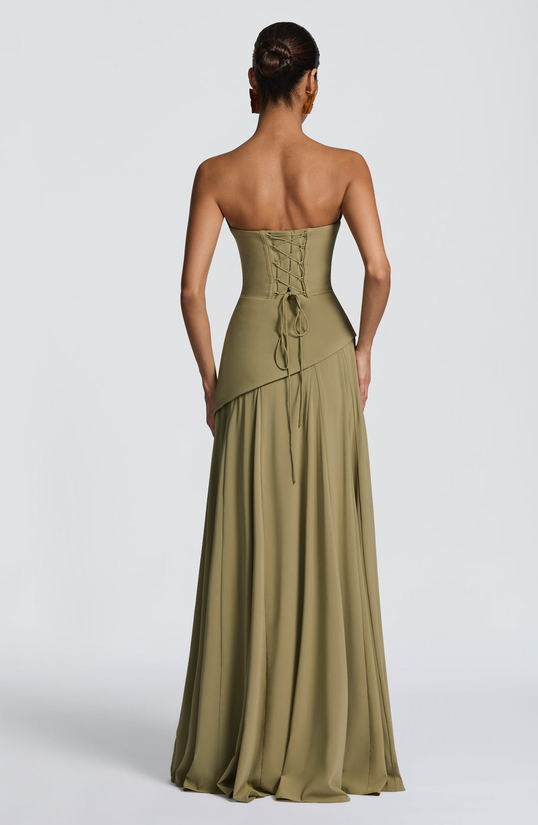 Patricia | Chiffon Maxi Dress - Sage