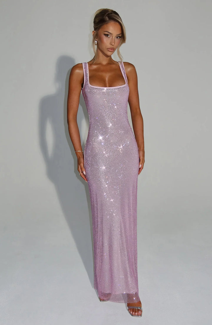 Lulu | Spotlight Hourglass Gown - Pink