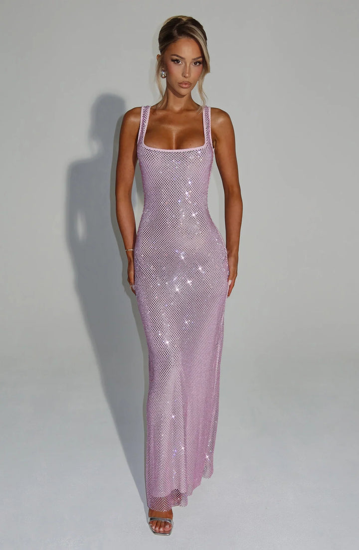 Lulu | Spotlight Hourglass Gown - Pink
