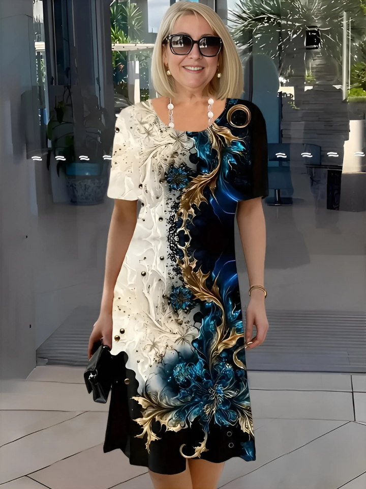 Maris - Floral Midi Dress