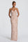 Sian | Lace Maxi Dress - Blush