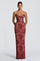 Sian Maxi Dress - Burgundy