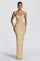 Sian | Lace Maxi Dress - Lemon