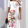 Ruby | Graceful Floral A-Line Dress