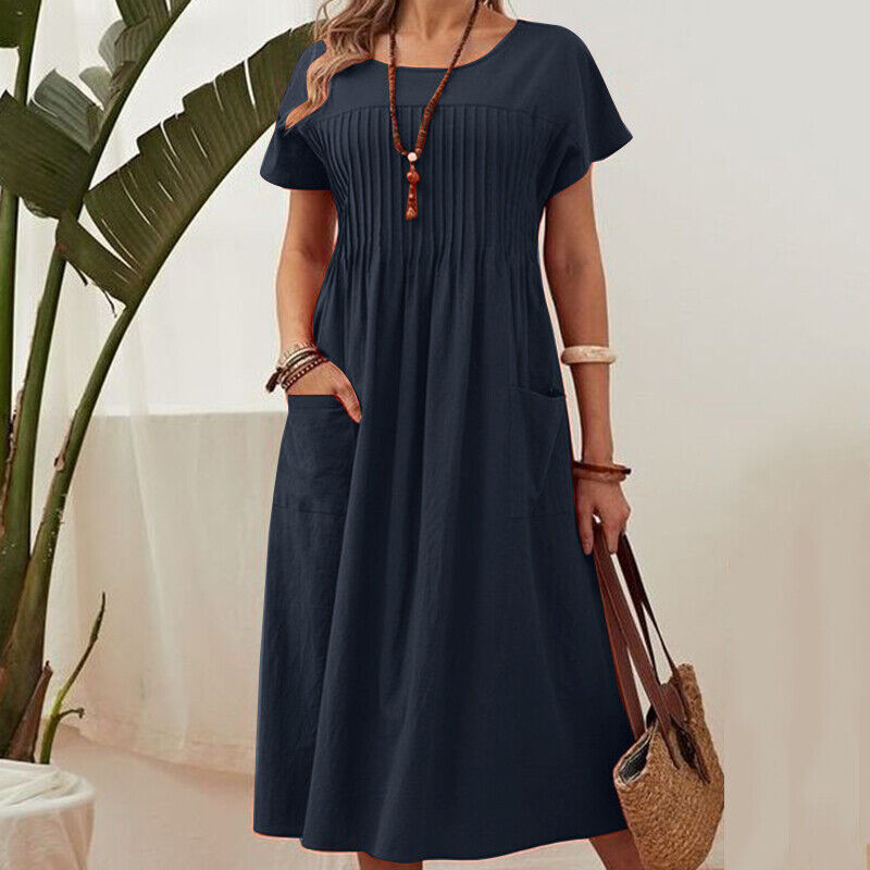 Hyacinth | Effortless Everyday Midi Dress