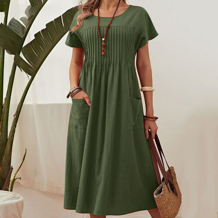 Hyacinth | Effortless Everyday Midi Dress