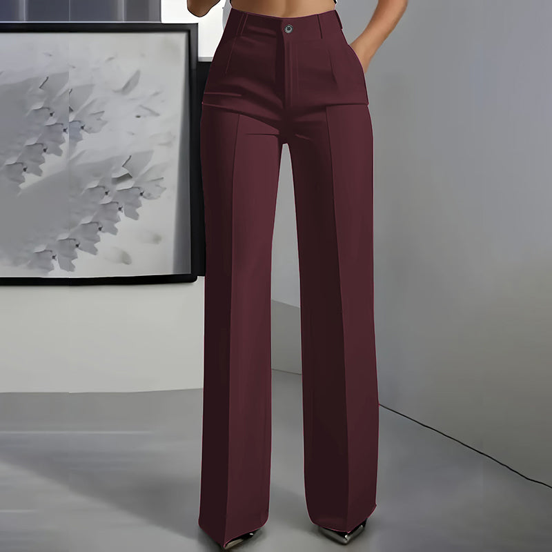 Women’s High-Waisted Tailored Trousers