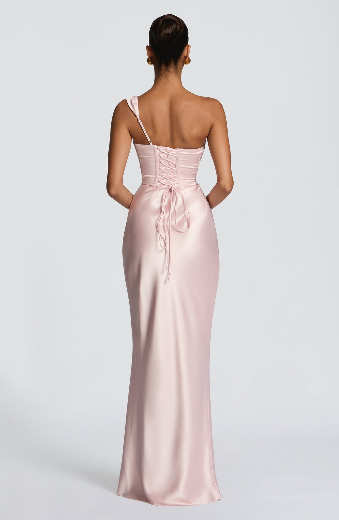 Thalassa | One-Shoulder Maxi Dress - Blush