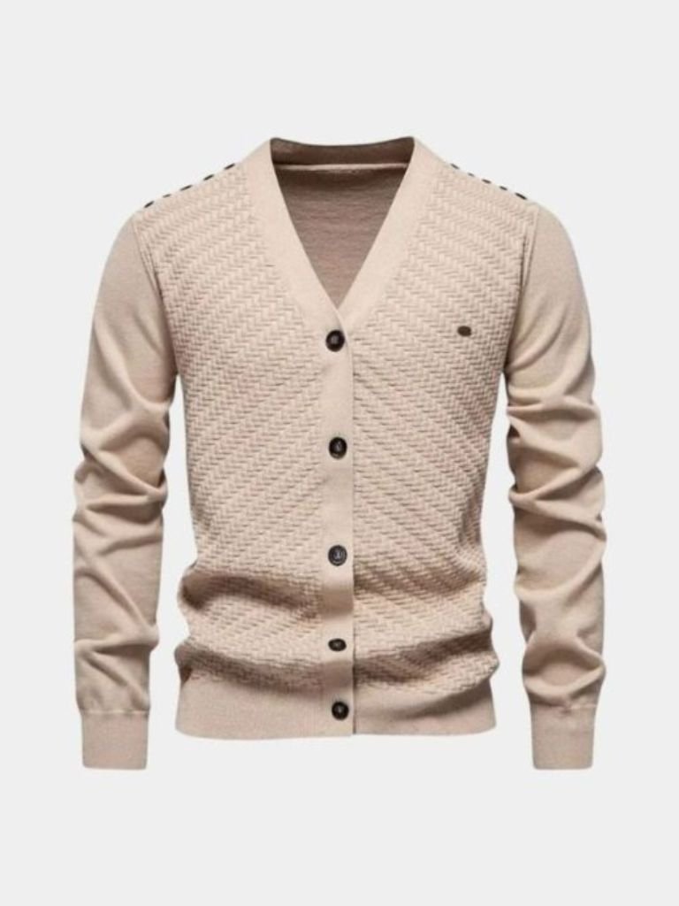 Crestford | V-Neck Knitwear Cardigan