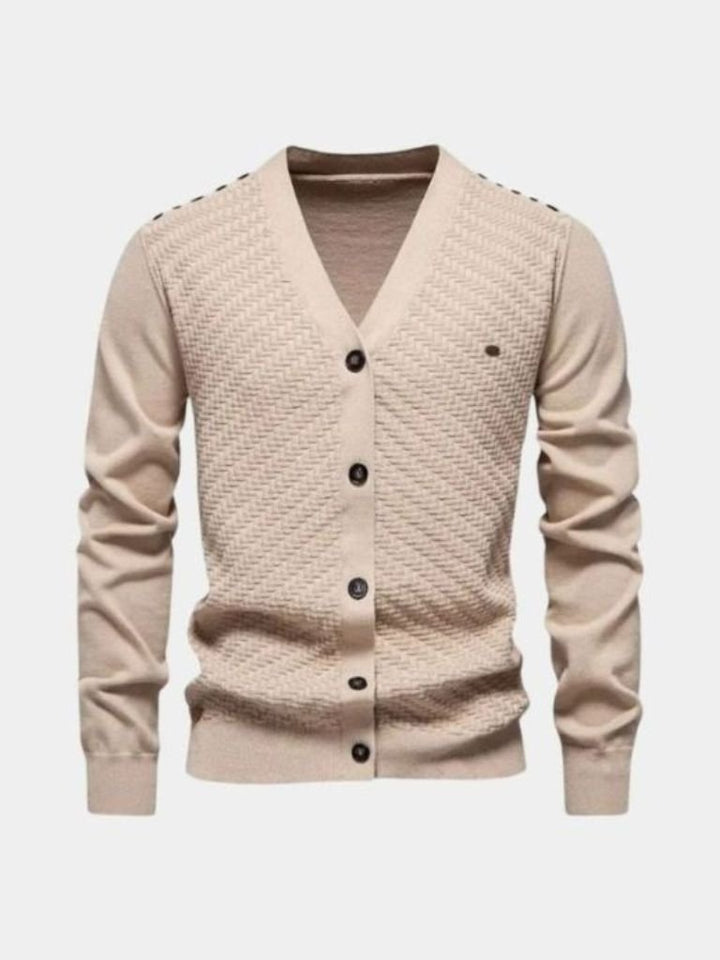 Crestford | V-Neck Knitwear Cardigan